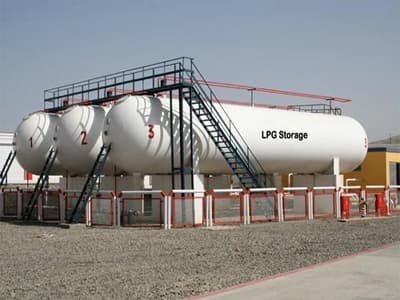 LPG storage and filling plant